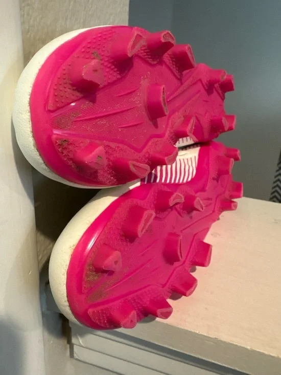 Lotto Kids Girls Roma 700 Soccer Cleats Toddler US 13K Pink White - Picture 10 of 11